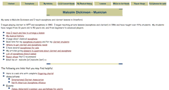 Desktop Screenshot of music.mdickinson.com